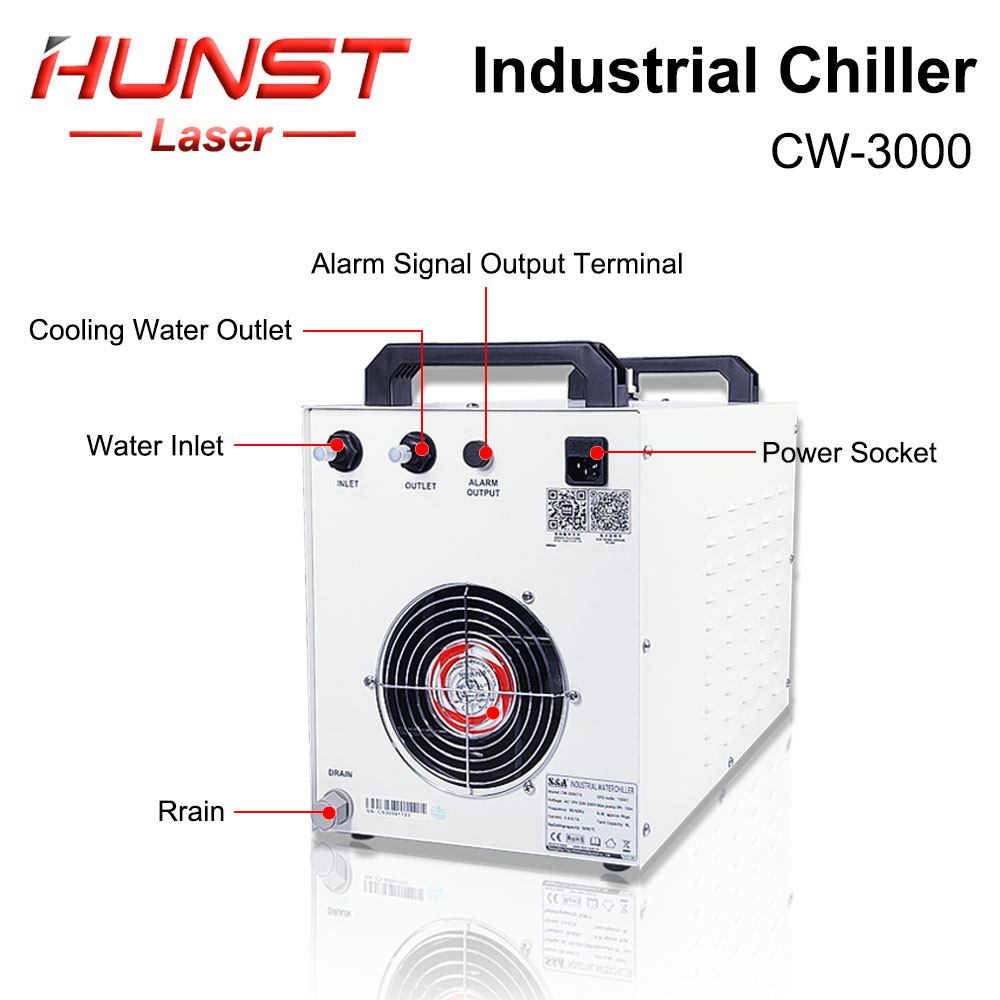 HUNST S&A CW3000 산업용 냉각기 CO2 조 - Industrial Laser Engraver 리뷰 및 가격