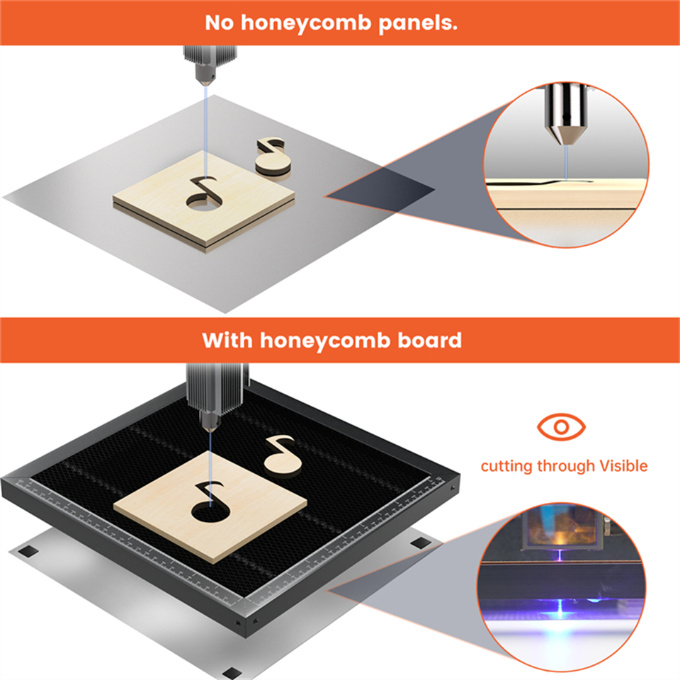 ACMER 허니콤 패널 레이저 작업 테이블 CO2 CN - Honeycomb Laser Bed 리뷰 및 가격