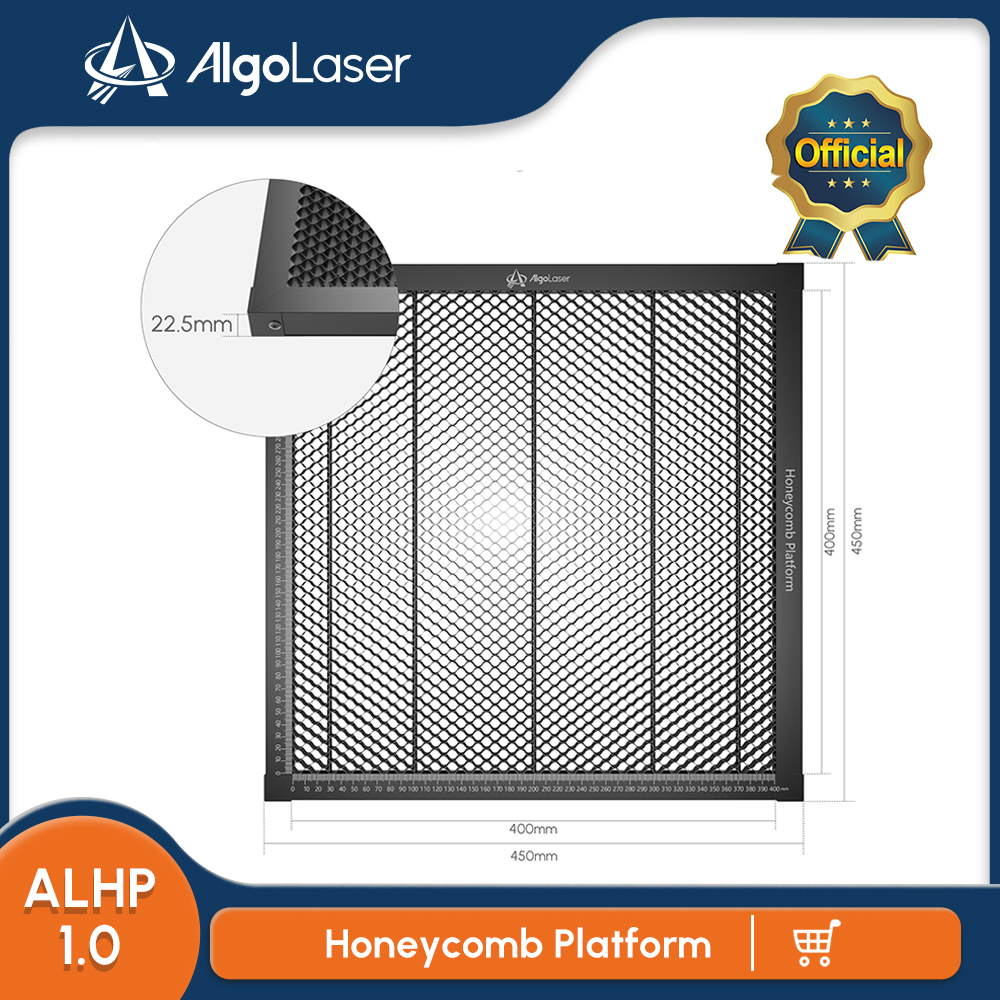 AlgoLaser 40x40cm 스틸 허니컴 작업 패널 - Honeycomb Laser Bed 리뷰 및 가격