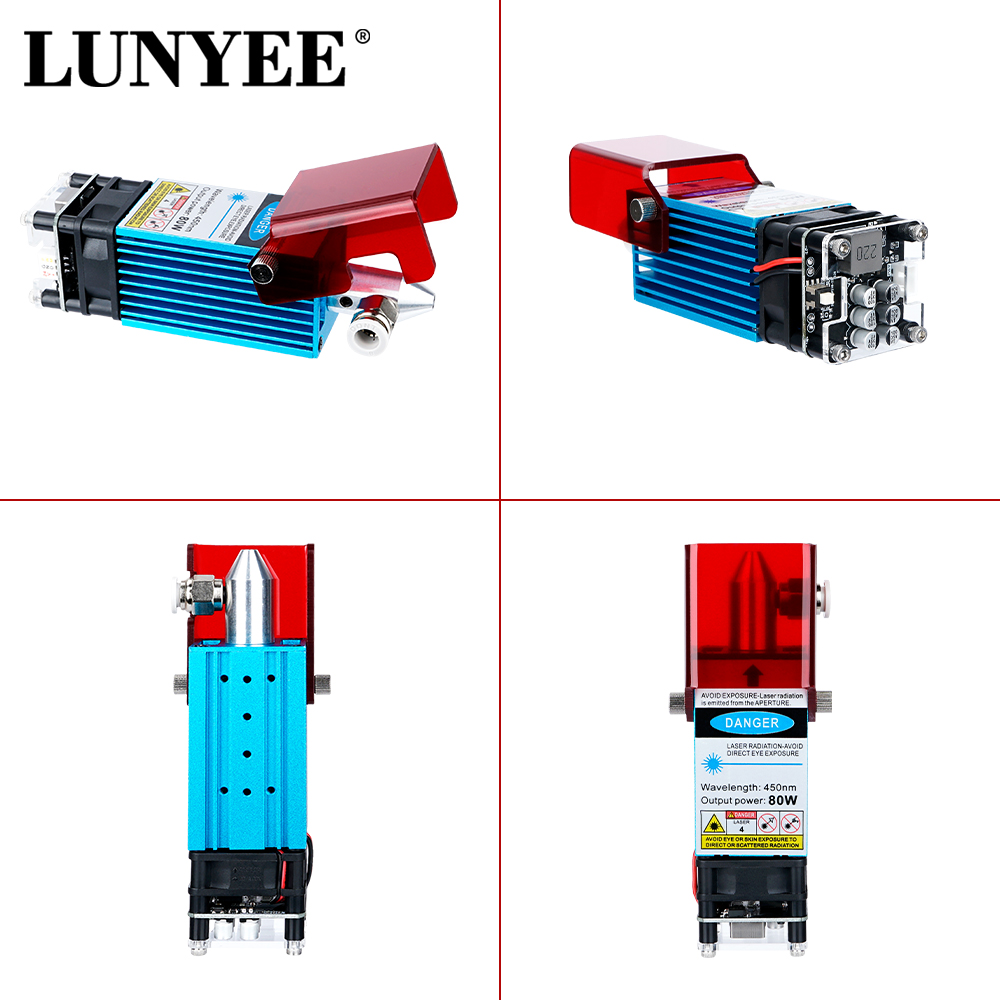 LUNYEE 레이저 모듈 80W 40W 에어 어시스트  - Industrial Laser Engraver 리뷰 및 가격