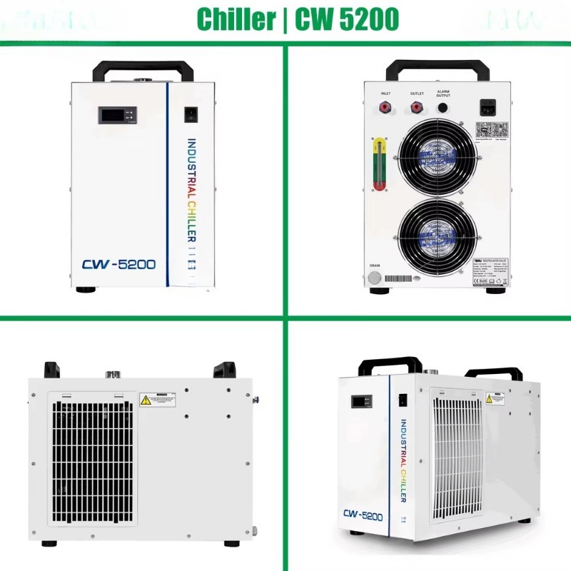 레이저 장비 부품 산업용 냉각기 CW 5200 3000 - Laser Industrial Chiller 리뷰 및 가격